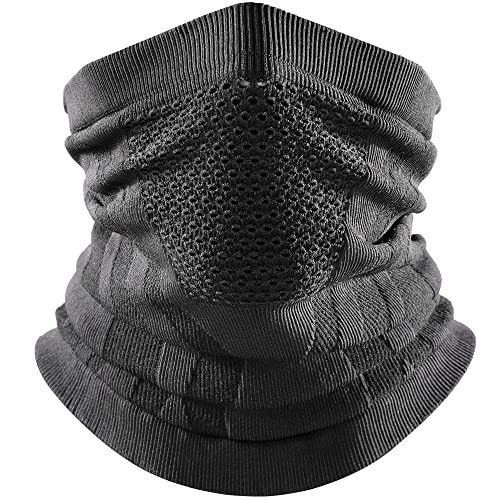 WTACTFUL Winter Neck Gaiter Neck Warmer Half Face Ski Mask Thermal Cover Shield for Cold Weather Windproof Tube Bandana