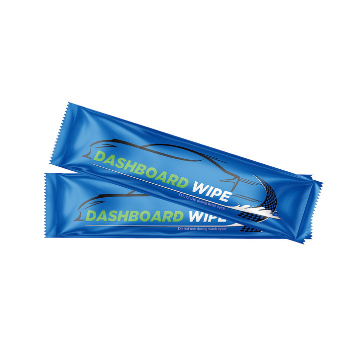 Diamond Wipes Car Wash Wipes with Refreshing Lemon Scent Pack of 50 Individually Wrapped Wipes Dashboard Car Accessories