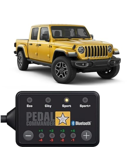 PEDAL COMMANDER Throttle Response Controller Compatible with Jeep Gladiator JT 20202026 PlugandPlay 4 Driving Modes App