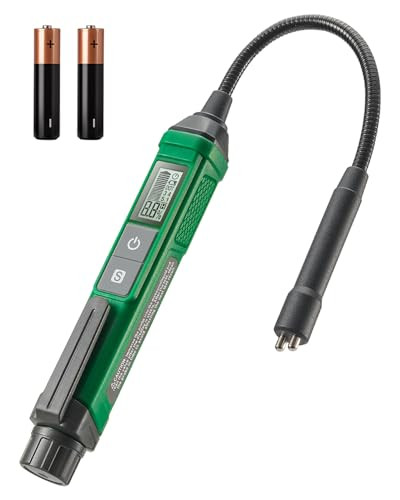 TESMEN TBF200 Brake Fluid Tester with 85Inch Corrosion Resistance Gooseneck Probe HighPrecision Brake Fluid Tester Pen w