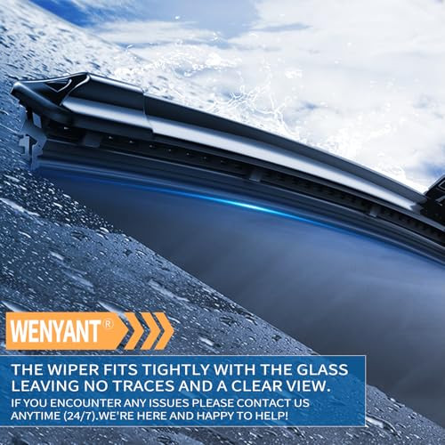 Wenyant 2828 Windshield Wipers Compatible with Ford Edge 20202015 Focus 20182012 EscapeFusion 20192013 Front Wiper Blade