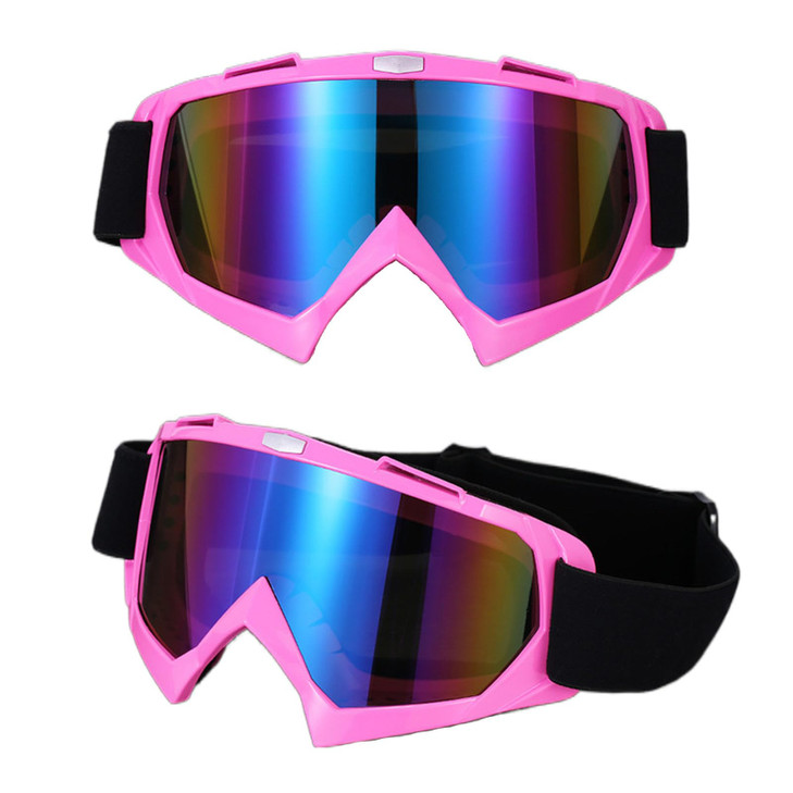 immoono Motorcycle Goggles with Balaclava for Women Girls Dirt Bike ATV Motocross Riding Racing Ski Goggle Safety Glasse
