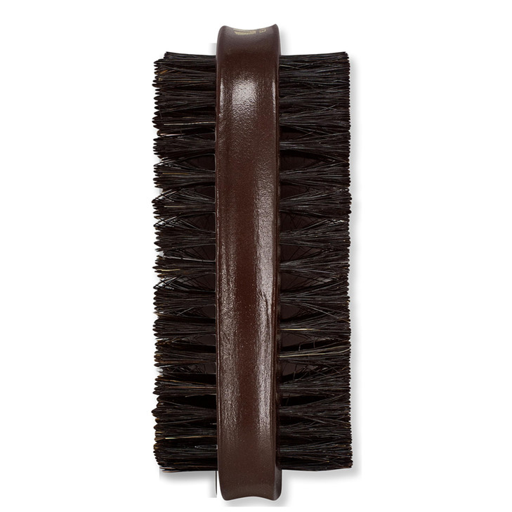 Firstline Wav Enforcer Double-Sided Military Boar Bristle Brush, Brown