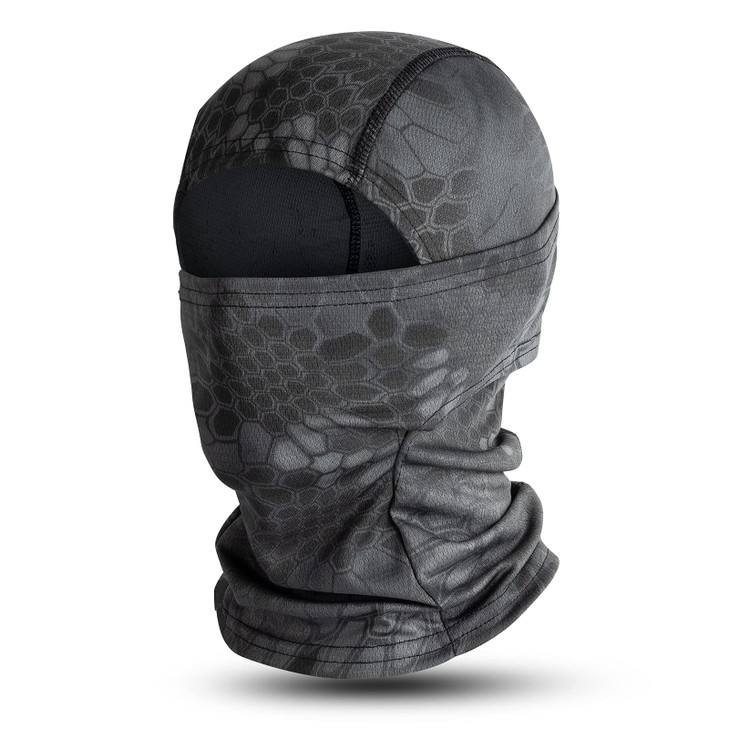 VULKIT Balaclava Face Mask UV Protection for Women Men Leightweight Sun Tatical Hood Fishing Riding Motorcycle Wild Blac