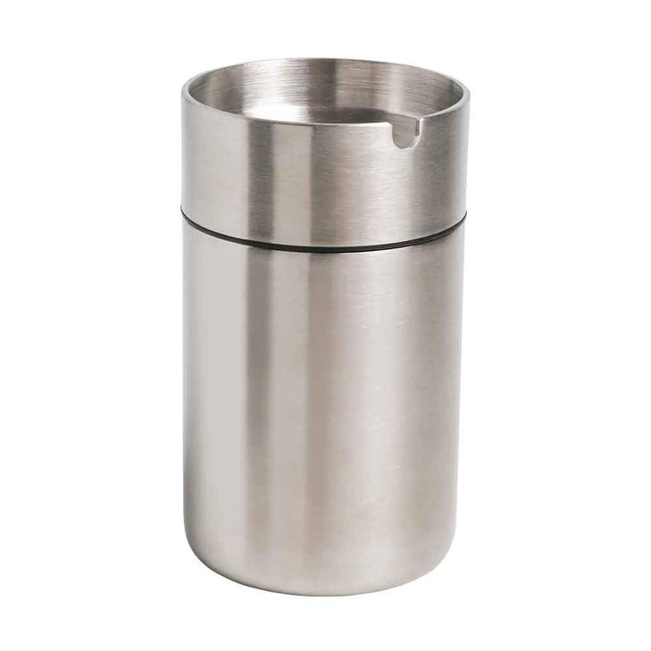 JOCHA Car Ashtray with lid smell proof Stainless Steel Portable Smokeless Detachable Windproof Self Extinguishing Butt B