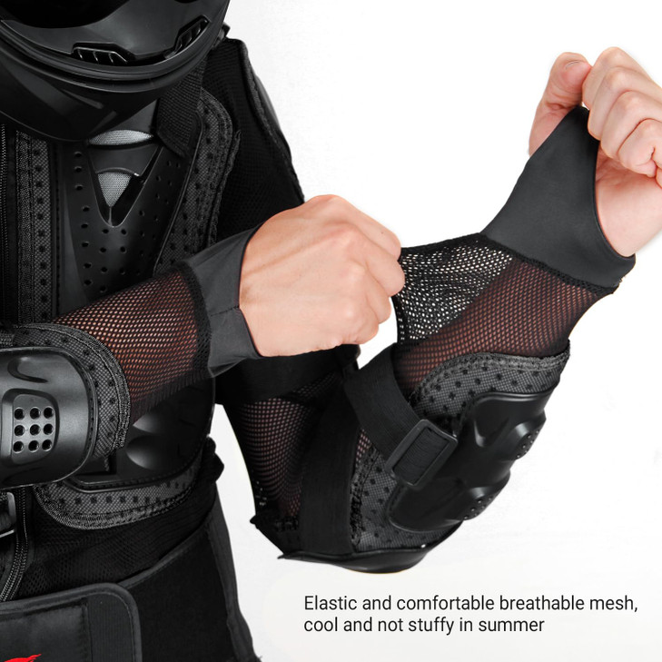 HEROBIKER Motorcycle Full Body Armor Jacket spine chest protection gear Motocross Motos Protector Motorcycle Jacket 2 St
