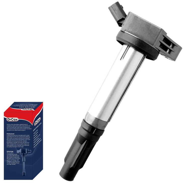 DrCax OEM Ignition Coil UF487 C1601 90919A2007 Compatible with Lexus Toyota Lotus ES350 RX350 RX450h Avalon Camry Highla