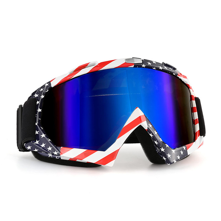 ATV Dirt Bike Motorcycle Goggles Anti UV Dustproof Windproof MX Off Road Goggles for Men Women Adult Youth Kids Riding R