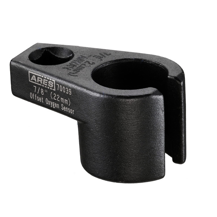 ARES 7003938Inch Drive by 78Inch 22mm Offset Oxygen Sensor Socket Wire Gate Accesses Sensor from Side Preventing Damage