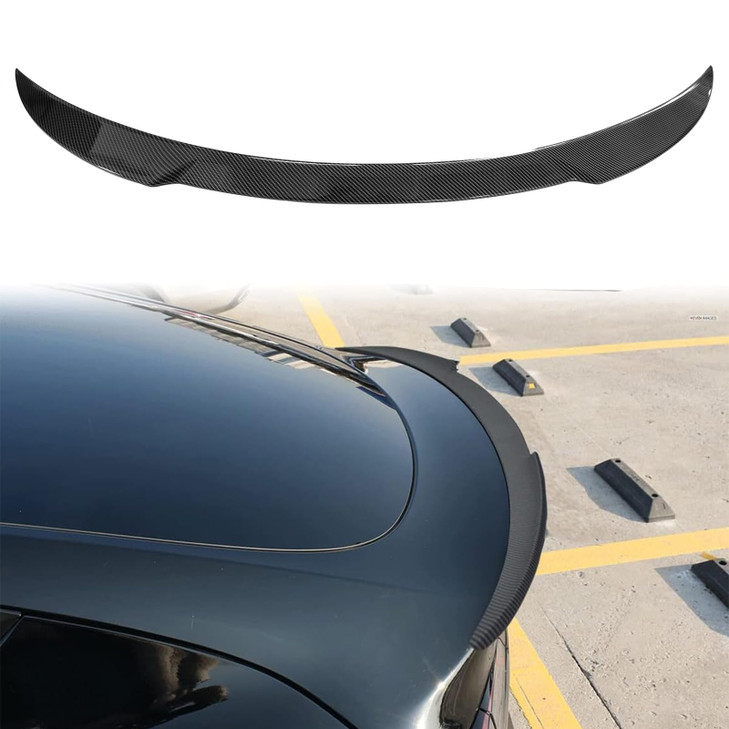 DIBON AUTO Trunk Spoiler Wing for 20172023 Tesla Model 3 Rear Trunk Lid Wing Spoiler Carbon Fiber Model 3 20172023