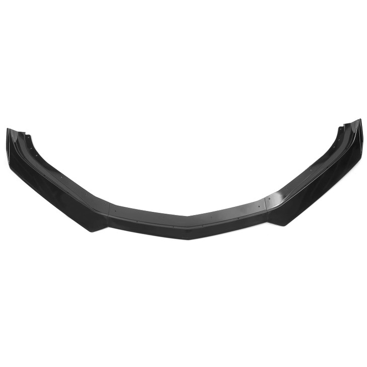 IKON MOTORSPORTS Front Bumper Lip Compatible with 20162024 Chevy Camaro 1LE Style Gloss Black Front Air Chin Dam Bodykit