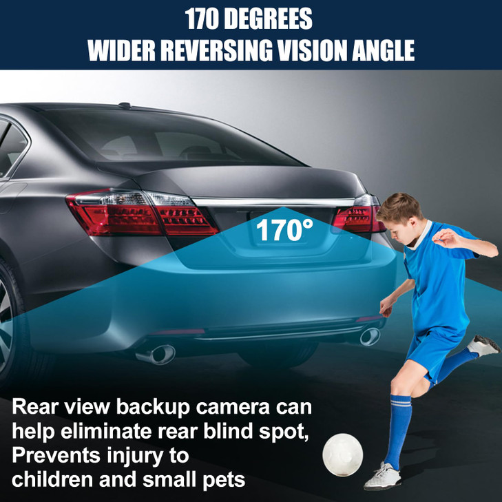 BZSSY Back Up Rear View Camera Compatible with 20142017 Honda Accord Sedan EXL Parking Assist Rear Camera Replace for 39