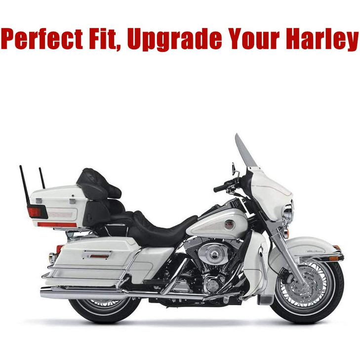 BABOLING 7 inch Short Motorcycle Antenna Replacement for Harley Davidson 19892025 Touring Electra Glide Ultra Classic Cu