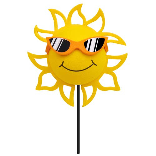 Coolballs California Sunshine Orange Sunglasses Car Decor Antenna Ball Auto Accessory Fits Thin Style Antenna