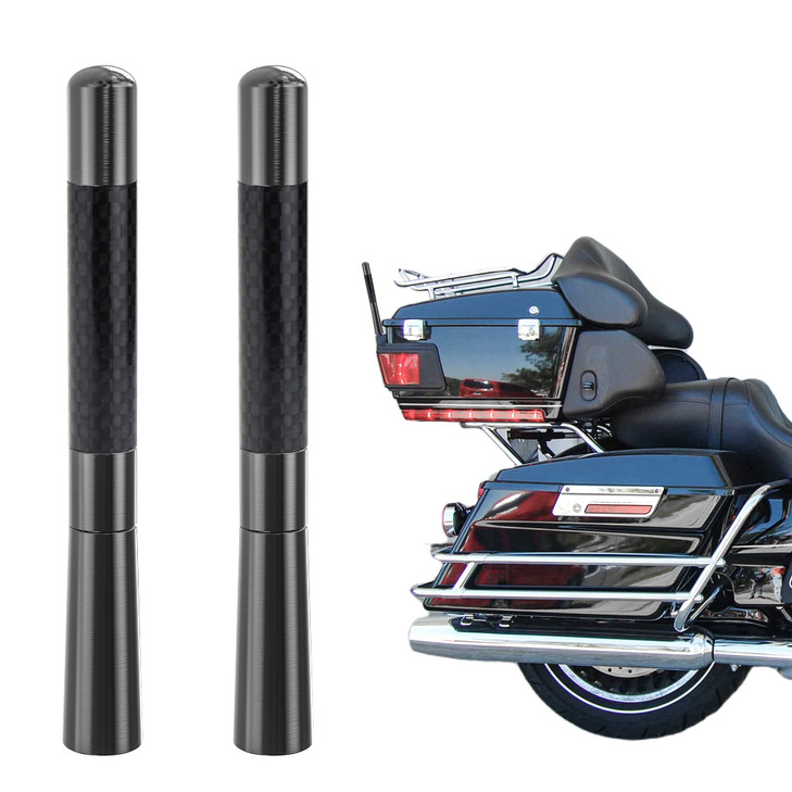 Tecreddy Short Motorcycle Antenna for Harley Davidson 19892025 Touring Street GlideRoad GlideElectra GlideUltra Classic