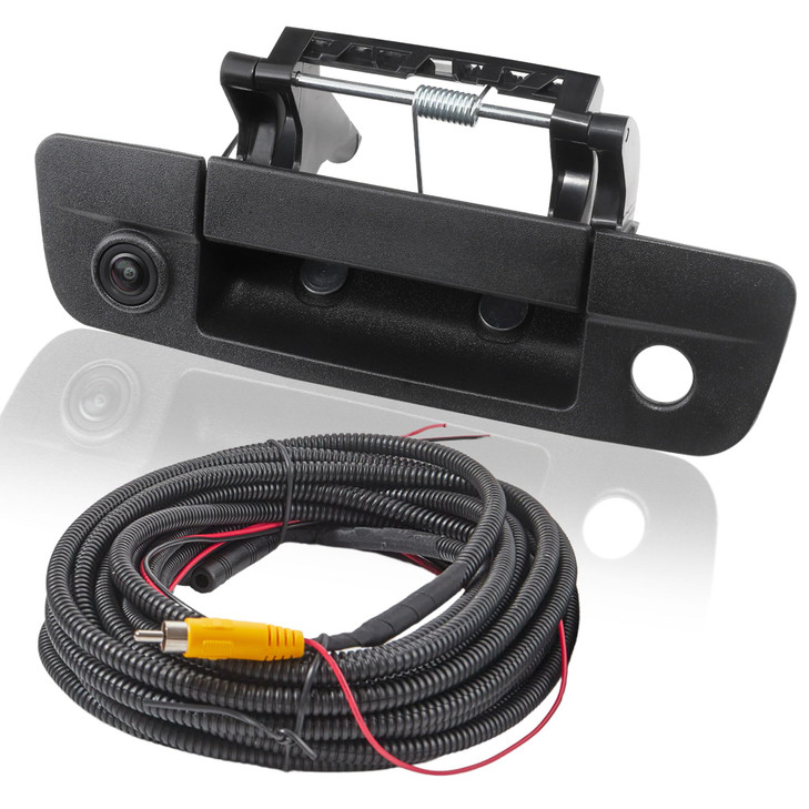 EWAY Tailgate Handle Backup Camera for 20092017 Dodge Ram 1500 2500 3500 Replacement Locking Tailgate Liftgate Latch Doo