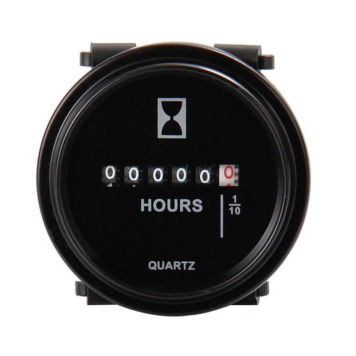 Mechanical Hour Meter Gauge AIMILAR Professional Engine Hourmeter DC 880V for Boat Auto ATV UTV Snowmobile Lawn Tractors