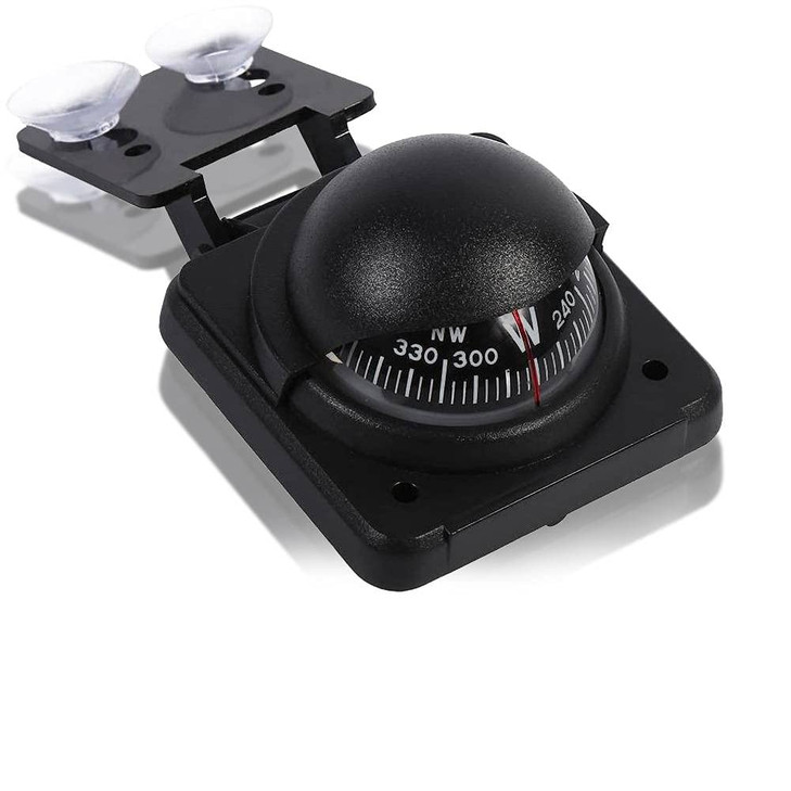 Digital Car Dashboard Mount Black for Windshield for Car Watercraft Boat and Truck