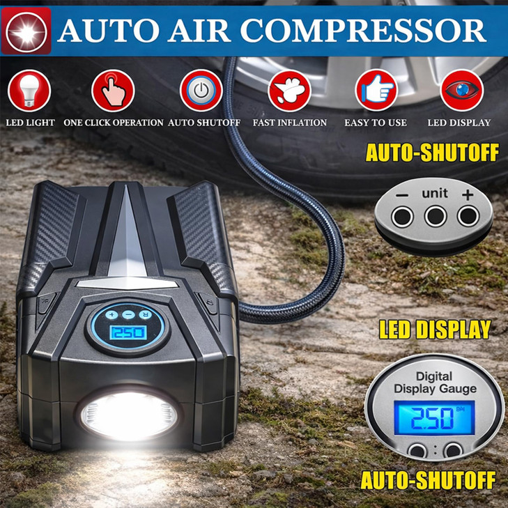 kewen Car Emergency Kit Roadside Assistance Emergency Car Kit Jumper Cables Road Trip Essentials Auto Vehicle Car Safety