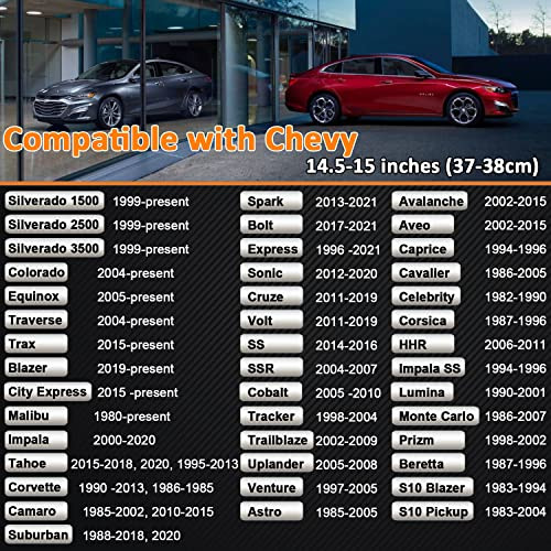 West Llama Customized Auto Car Steering Wheel Cover for Chevy SilveradoTahoeEquinoxTraverseTrailblazerColorado Diamond Q