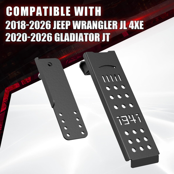 YZONA Steel Driver Side Dead Pedal Left Side Foot Rest Kick Panel Compatible with 2018 2019 2020 2021 2022 2023 2024 202