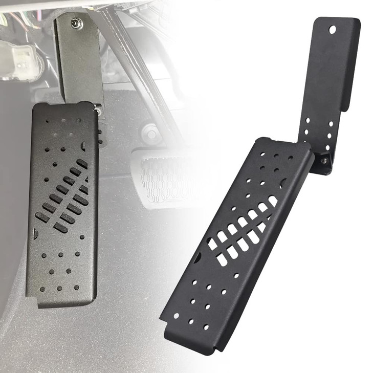 ADTOPI JL Dead Pedal Gladiator Dead Pedal Left Side Foot Rest Kick Panel Compatible with Jeep Wrangler JLGladiator JT 20
