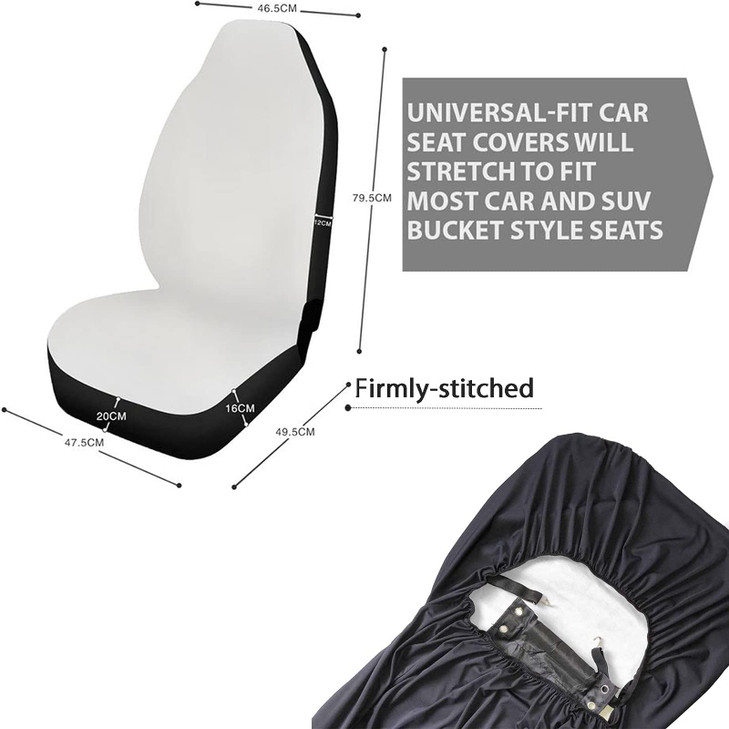 KEIAHUAN Purple Dragon Car Seat Cover Set with Car Headrest Covers for Women Steering Wheel Cover Cup Coaster Handbrake