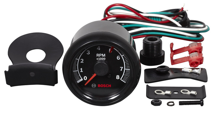 BOSCH SP0F000025 Sport II 258 Tachometer Black Dial Face Black Bezel