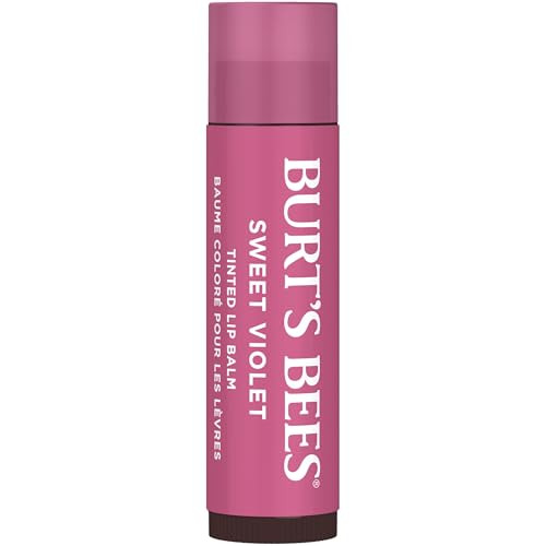 Burt's Bees Lip Tint Balm with Long Lasting 2 in 1 Duo Tinted Balm Formula, Color Infused with Deeply Hydrating Shea Butter for a Natural Looking Bui