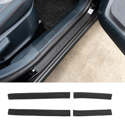 Maxzina Door Sill Protector Compatible with 20222025 2026 Ford Maverick Outer Door Step Protector Side Edge Step Guard C