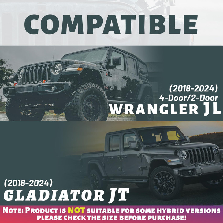Brvtek for Jeep Keyhole Covers for 20182024 Jeep Wrangler JL Gladiator JT Door Lock Cover for Wrangler Keyhole Cover 3Pc