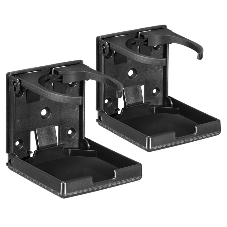 Spurtar 2pcs Boat Cup Holder Suitable for Most Size Mugs Water Bottle Drink 236394Inch60100MM Adjustable Folding Wall Ca