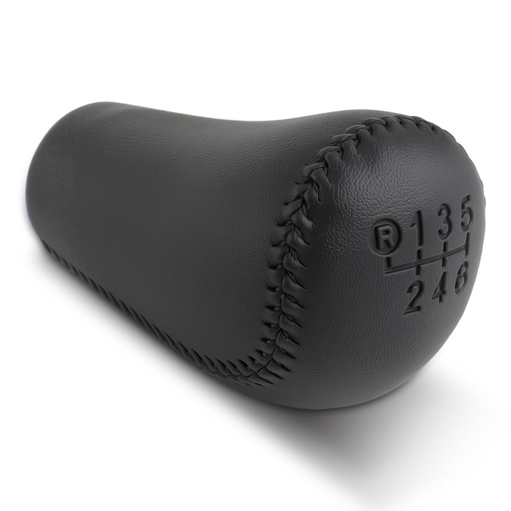 GoaMotors 6 Speed Leather Manual Gear Shift Knob for Toyota for Tacoma 20052015 Black
