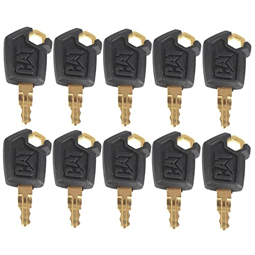 Adorish Cat Keys Replacement for CaterPillar Heavy Equipment 5P8500 Pack of 10