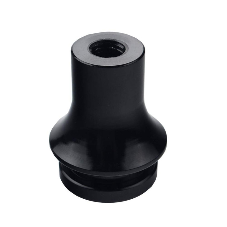DEWHEL Shift KNOB Boot RetainerAdapter for Manual Gear Shifter Lever 12X125 Black