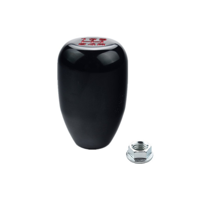 Dewhel Universal JDM Honda Acura 5 Speed Manual Shift Knob M10x15 Screw On Color Black