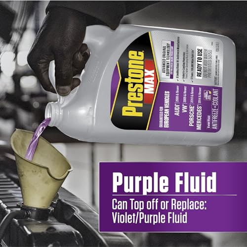 Prestone MAX Euro Violet 5050 Antifreeze Automotive Coolant Pack of One
