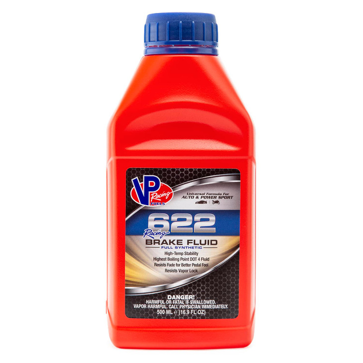 VP Racing 2551 622 Racing Brake Fluid Full Synthetic DOT 4500ml 1 Pack