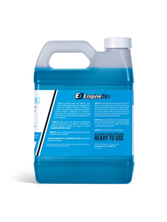Engine Ice OffRoad HighPerformance Motorcycle Coolant and Antifreeze 2 Pack Blue