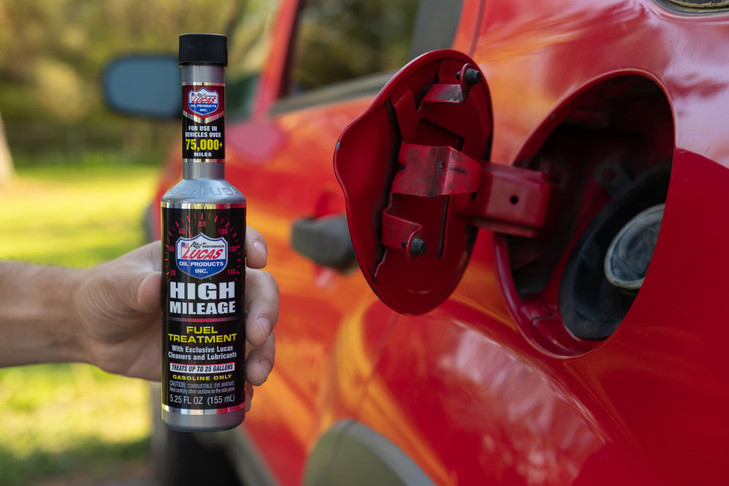 Lucas Oil 10977 High Mileage Fuel Treatment 525 Ounce