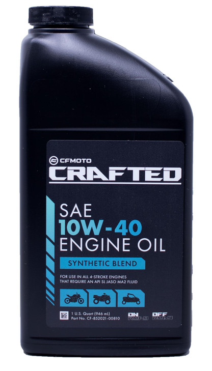 Edwards OEM Semi Synthetic Oil Change Kit fits all CFMoto OffRoad Vehicles 400cc and above