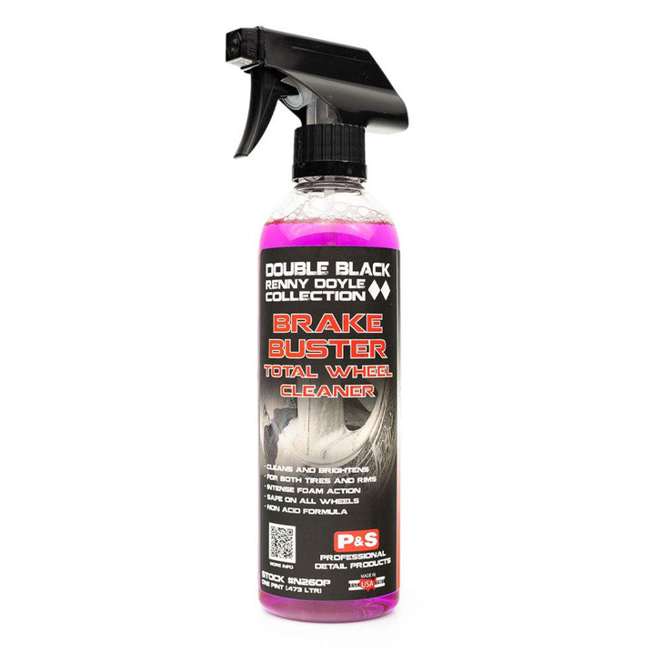 PS Professional Detail Products Brake Buster Wheel Cleaner Non Acid Removes Brake Dust Oil Dirt Light Corrosion 1 Pint