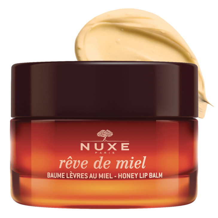 NUXE Rve de Miel Ultra Nourishing Lip Balm With Honey Shea Butter and Vitamin E for Cracked and Dry Lips 052 Oz