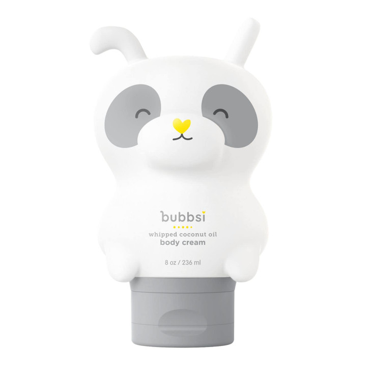 Bubbsi Whipped Coconut Oil Baby Lotion for Eczema Dry Skin Baby Acne KP Organic Coconut Oil Shea Butter Vitamin E Light
