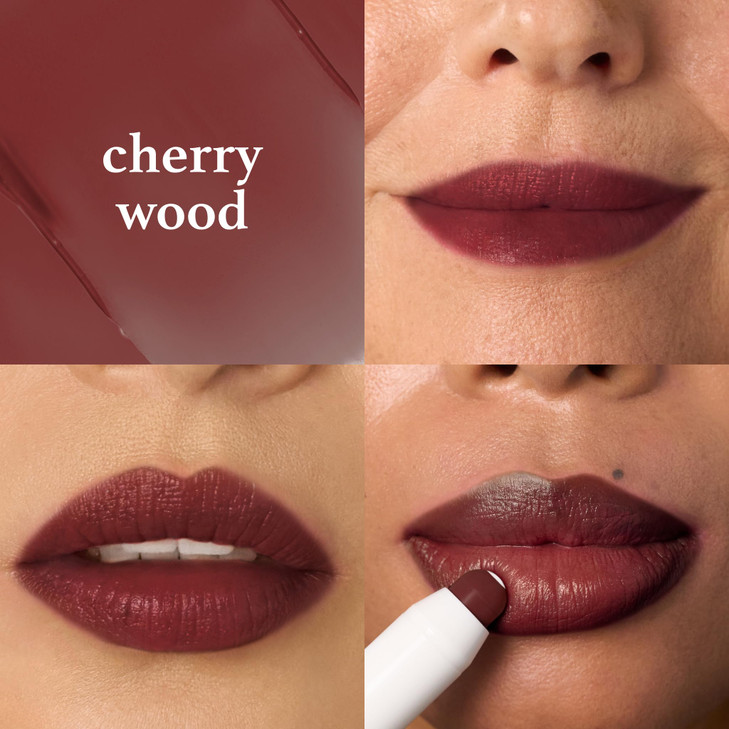 Julep Its Balm Tint of Color Lip Balm Trio Cherry Wood Cashmere Nude Dusty Orchid Summer Hydrating Lip Color with Vitami