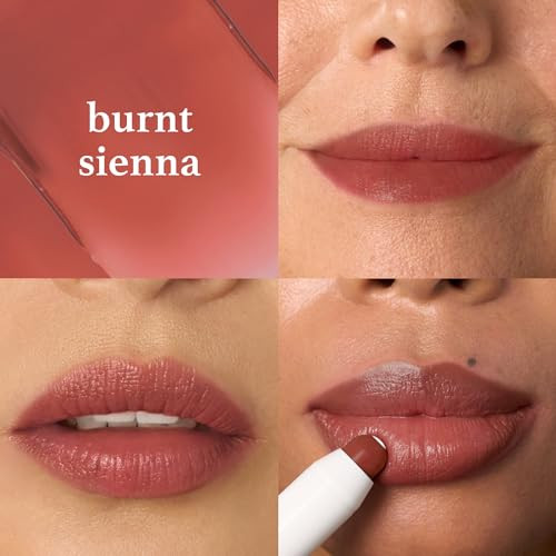 Julep Its Balm Tint of Color Lip Balm Burnt Sienna Hydrating Lip Color with Vitamin E Core Natural Gloss Finish Vegan Cr