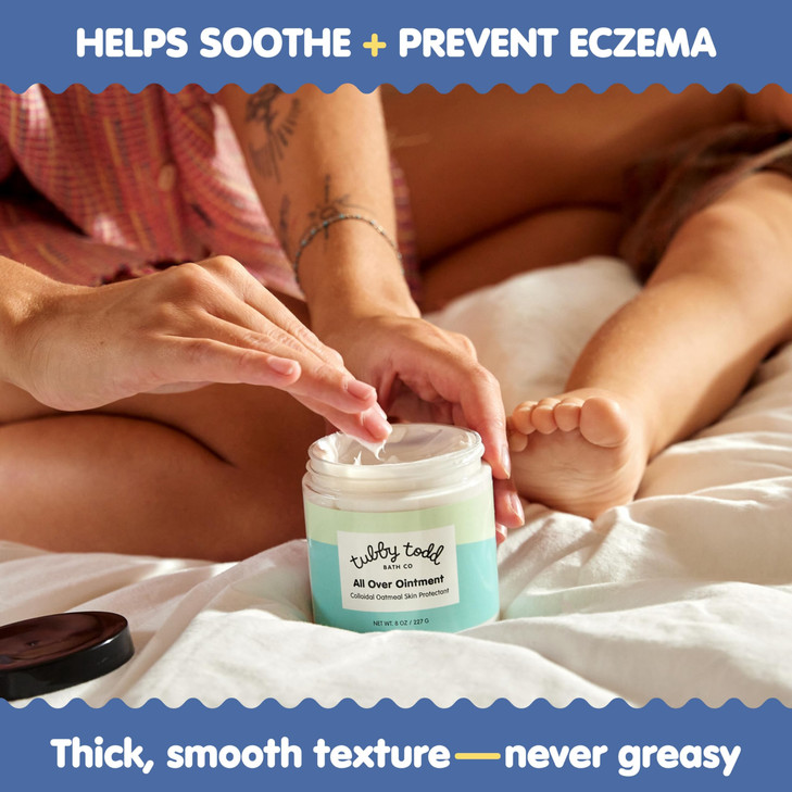 TUBBY TODD All Over Ointment Baby Eczema Cream Everyday MultiPurpose Baby Skin Relief Cream Sensitive and Dry Skin Rash