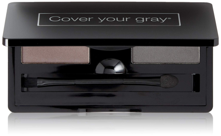 Cover Your Gray Cyg Fill In Powder Pro, Dark Brown/Black
