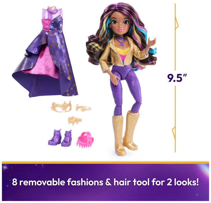 Unicorn Academy Sophia Masquerade Ball Doll with 9 Accessories 95 Dolls Unicorn Toys for Girls