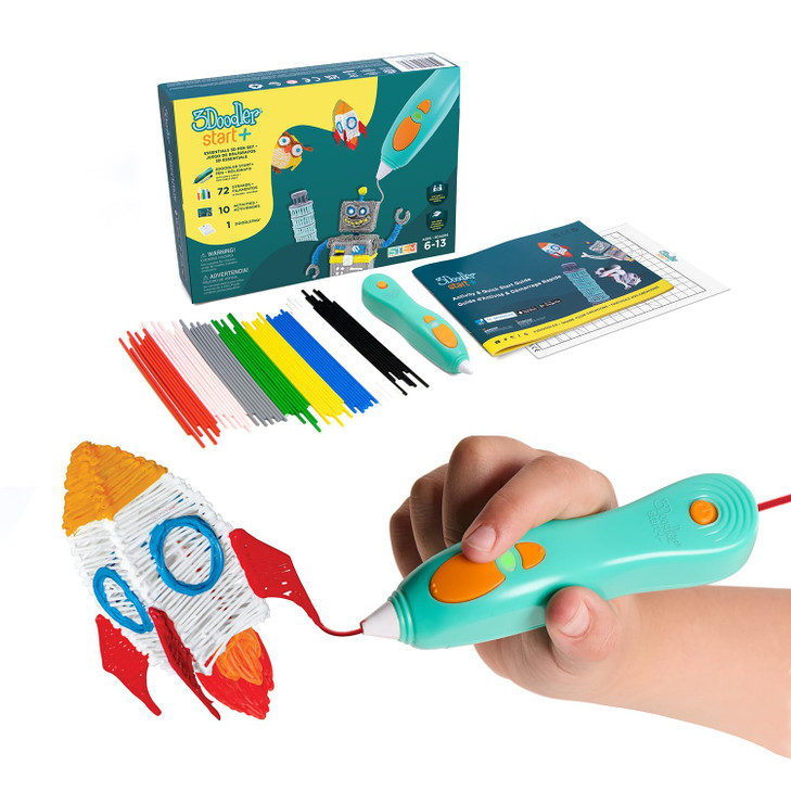 3Doodler Start Essentials 3D Pen for Kids Easy to Use Learn from Home Art Activity Educational STEM Toy for Boys Girls A